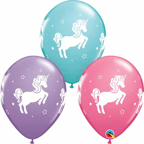 Whimsical Unicorn Balloon - 11"