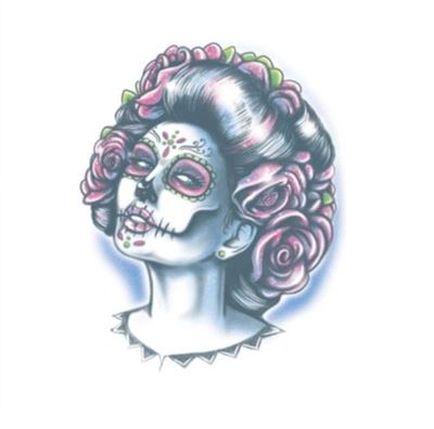 Tattoo Day of the Dead - Femme