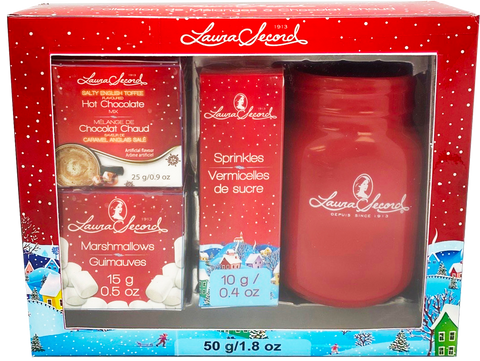 Ensemble chocolat chaud & Pot mason - Laura Secord