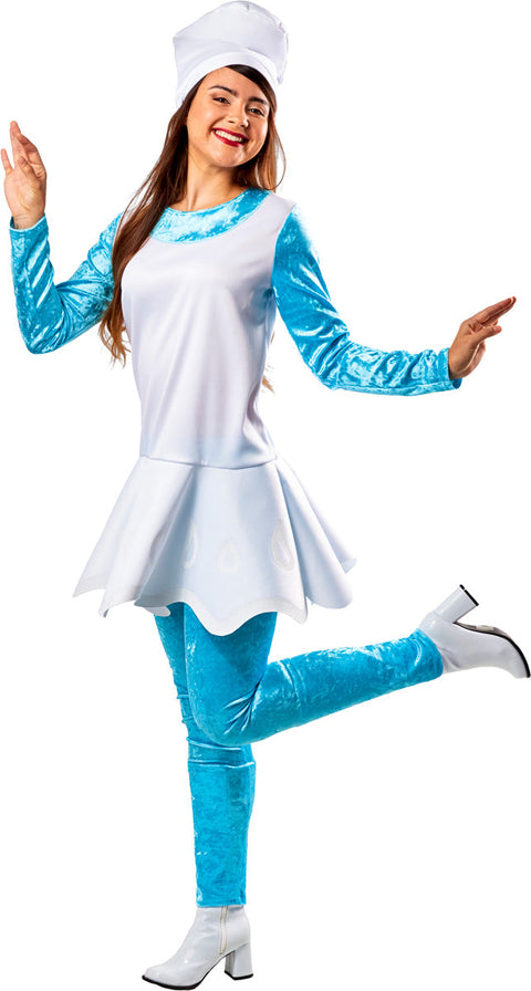 Smurfette Costume - The Smurfs - Adult