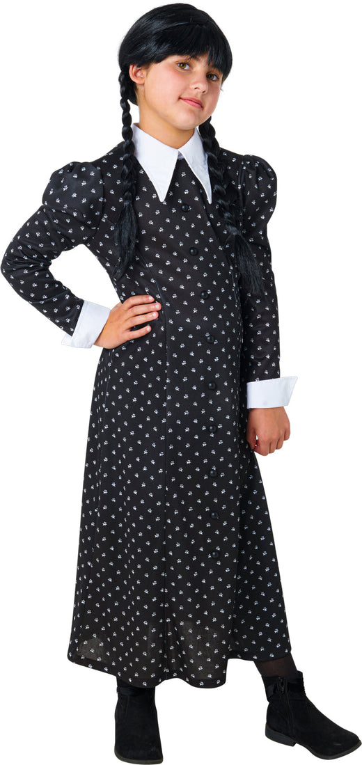 Wednesday Dress Costume for Girls - Wednesday
