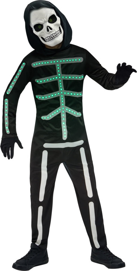 Light Up Skeleton Costume - Child