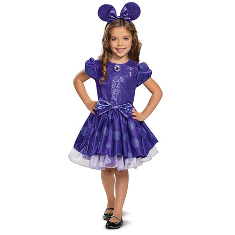 Purple Minnie Mouse Costume - Deluxe - Child