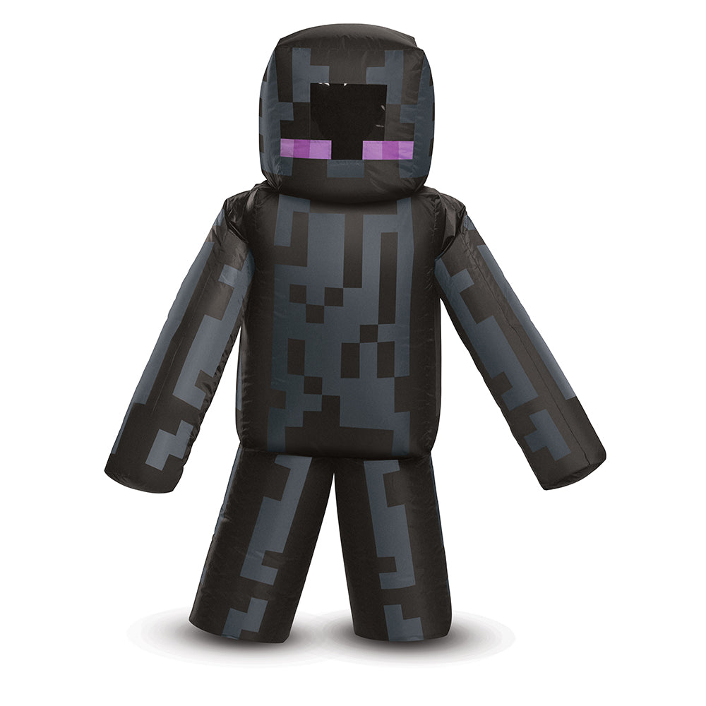 Costume Enderman gonflable - Mincraft - Enfant