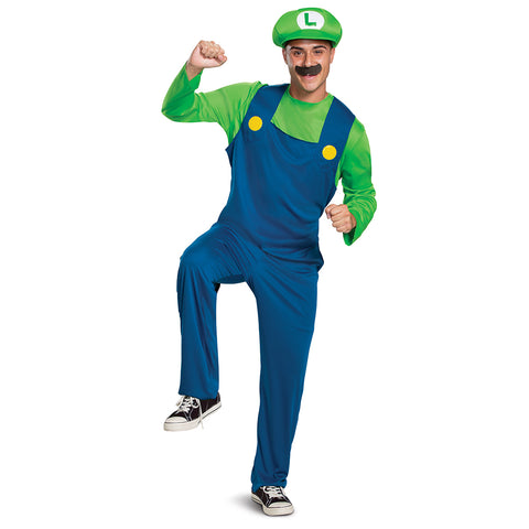 Luigi Costume - Adult (Mario Bros)