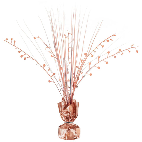 * Foil Spray Centerpiece Rose Gold/Blush