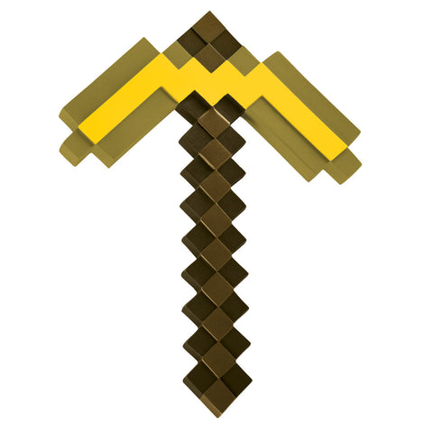 Enchanted Pickaxe - Gold - Minecraft