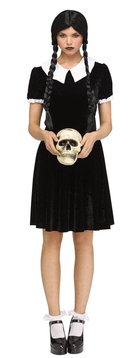 Gothic little girl costume for women