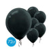 Ballons en latex de 12 po - Noir (72/pqt.) - Ballons - Boo'tik d'Halloween