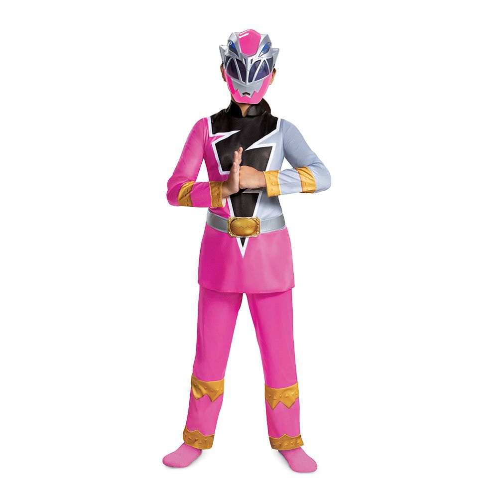 Costume de Power Ranger Dino Fury - Rose - Enfant