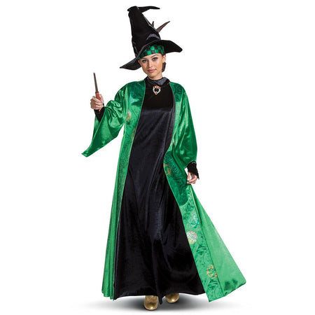 Costume professeur Minerva McGonagall deluxe - Harry Potter - Adulte