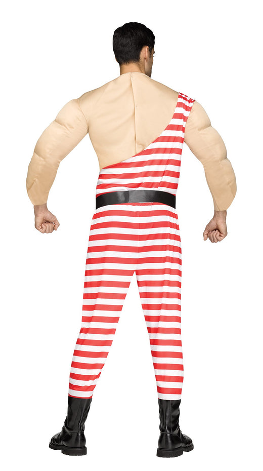 Carnival muscular man costume for men