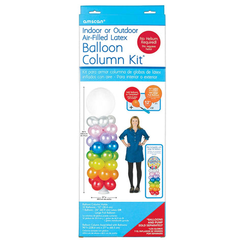 Air-Filled Latex Balloon Column Kit