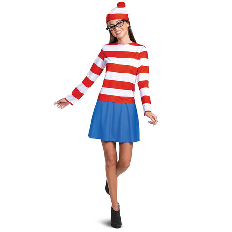 Where's Wally Costume - Adult