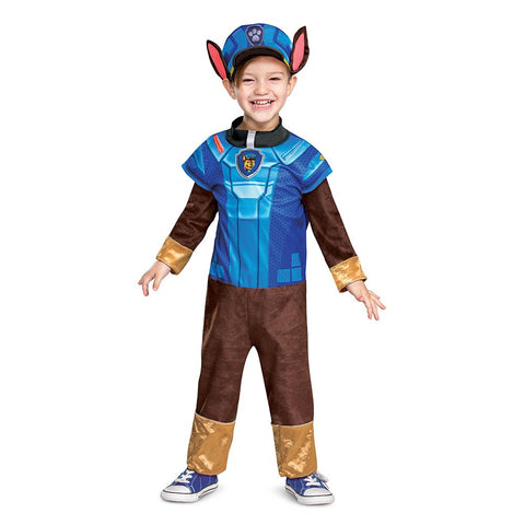 Chase Costume - Paw Patrol The Movie - Boy