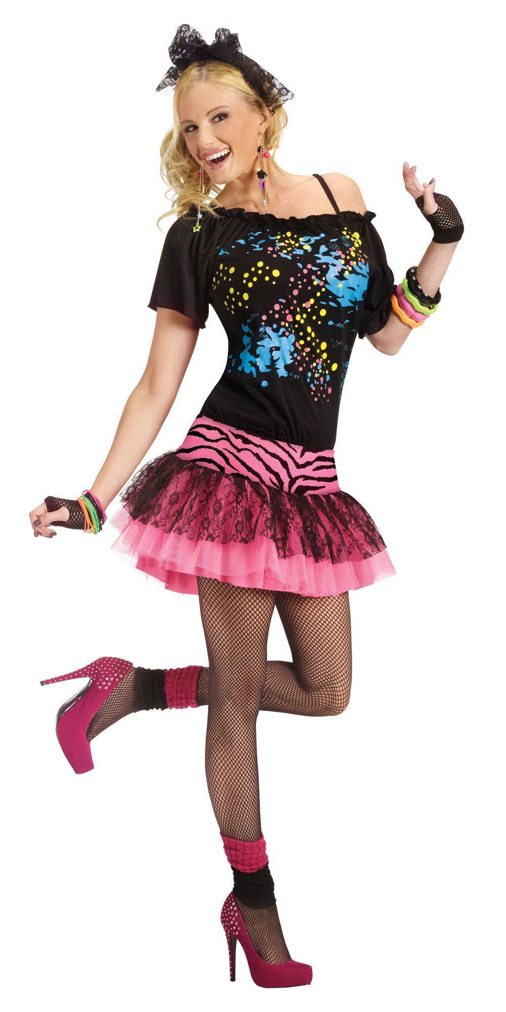 Costume Pop des Années 80 - Femme