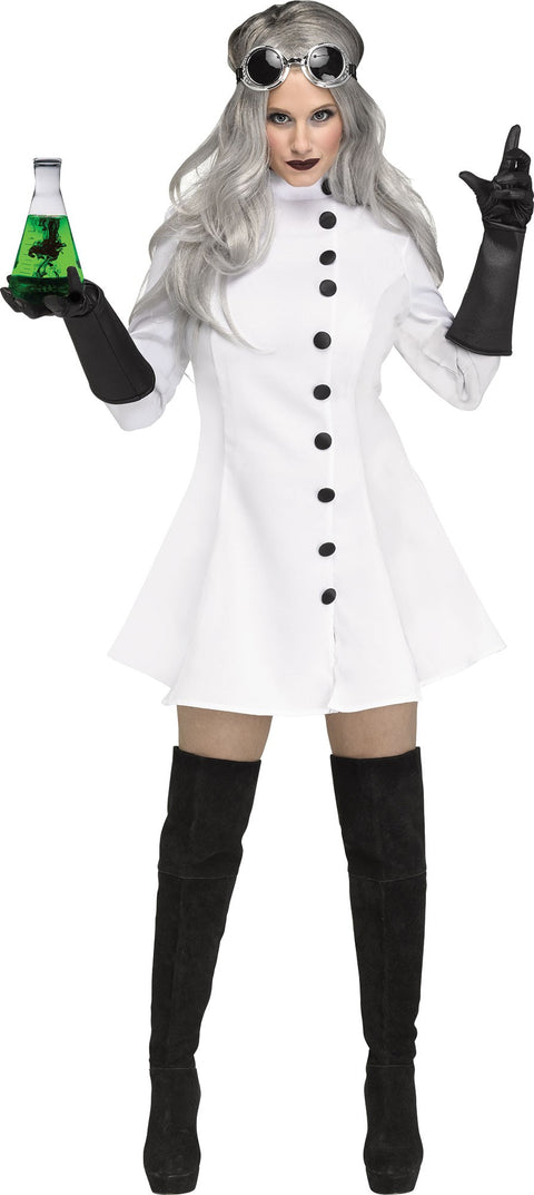 Mad scientist costume for women