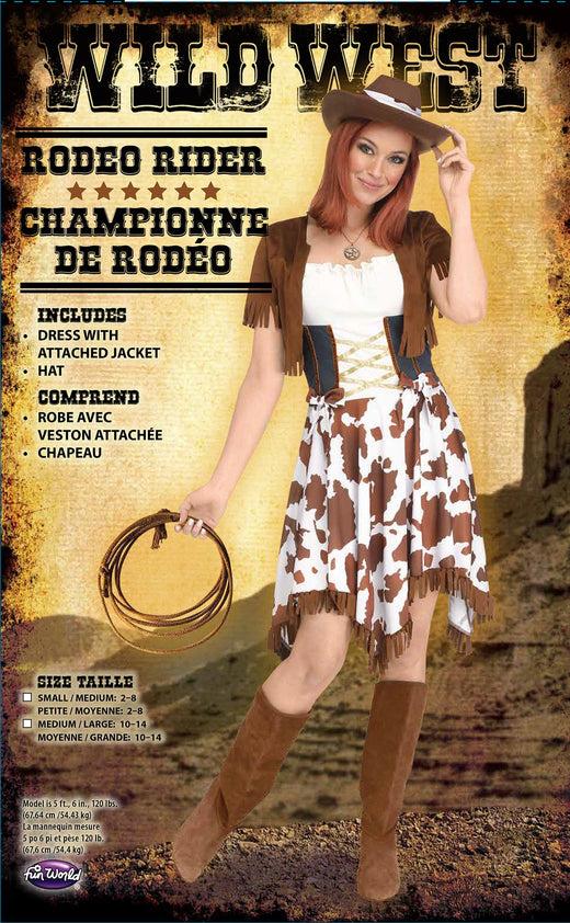 Costume de championne de rodéo - Adulte
