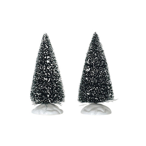 Fir tree with snow, set of 2 - Village Lemax