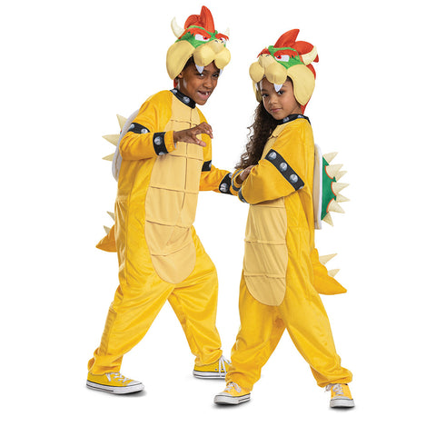 Bowser hooded jumpsuit - Super Mario - Child