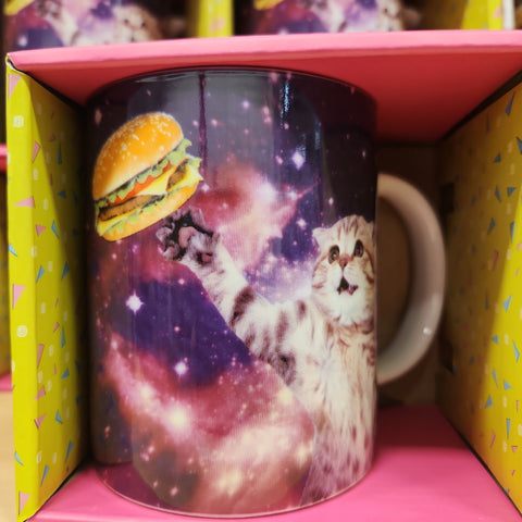 Tasse Cat in Space