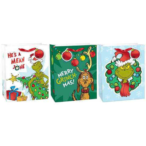 Grinch Medium Multipack Favor Bags