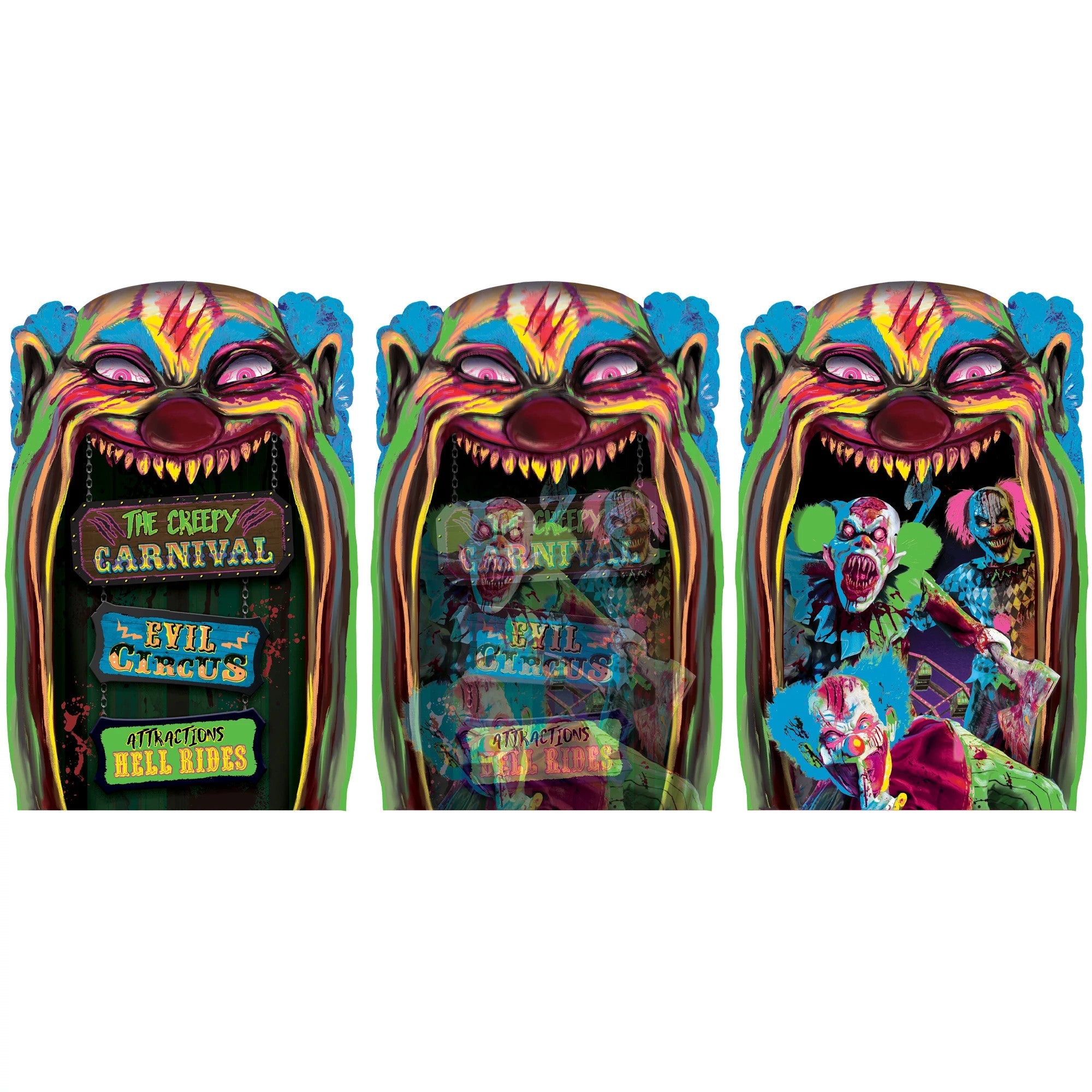 Lenticulaire - Creepy Carnival Blacklight
