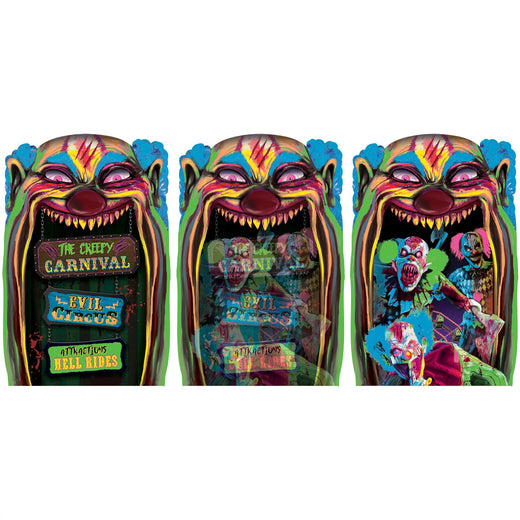 Lenticulaire - Creepy Carnival Blacklight