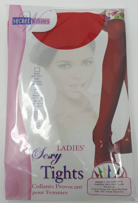 Collant rouge pour femme - Accessoires - Boo'tik d'Halloween