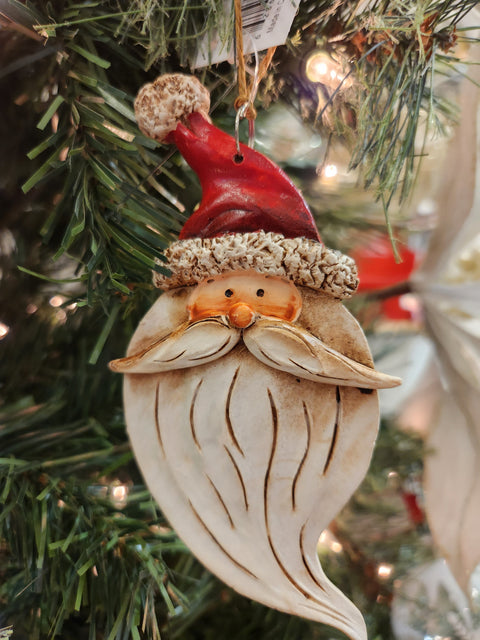 Santa Claus Ornament (5in)