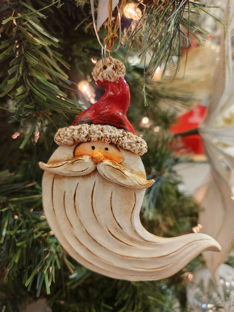 Santa Claus Ornament (5in)