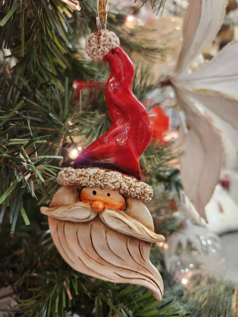 Santa Claus Ornament (5in)