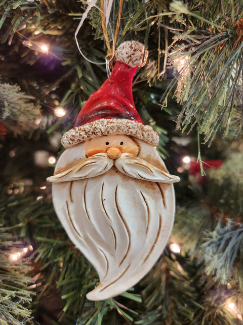 Santa Claus Ornament (5in)