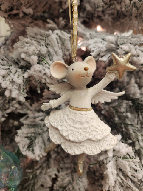 Mouse Ornament (4.5in)