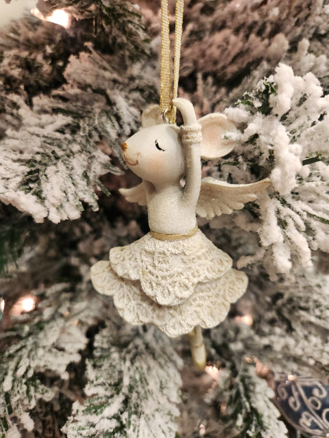 Mouse Ornament (4.5in)