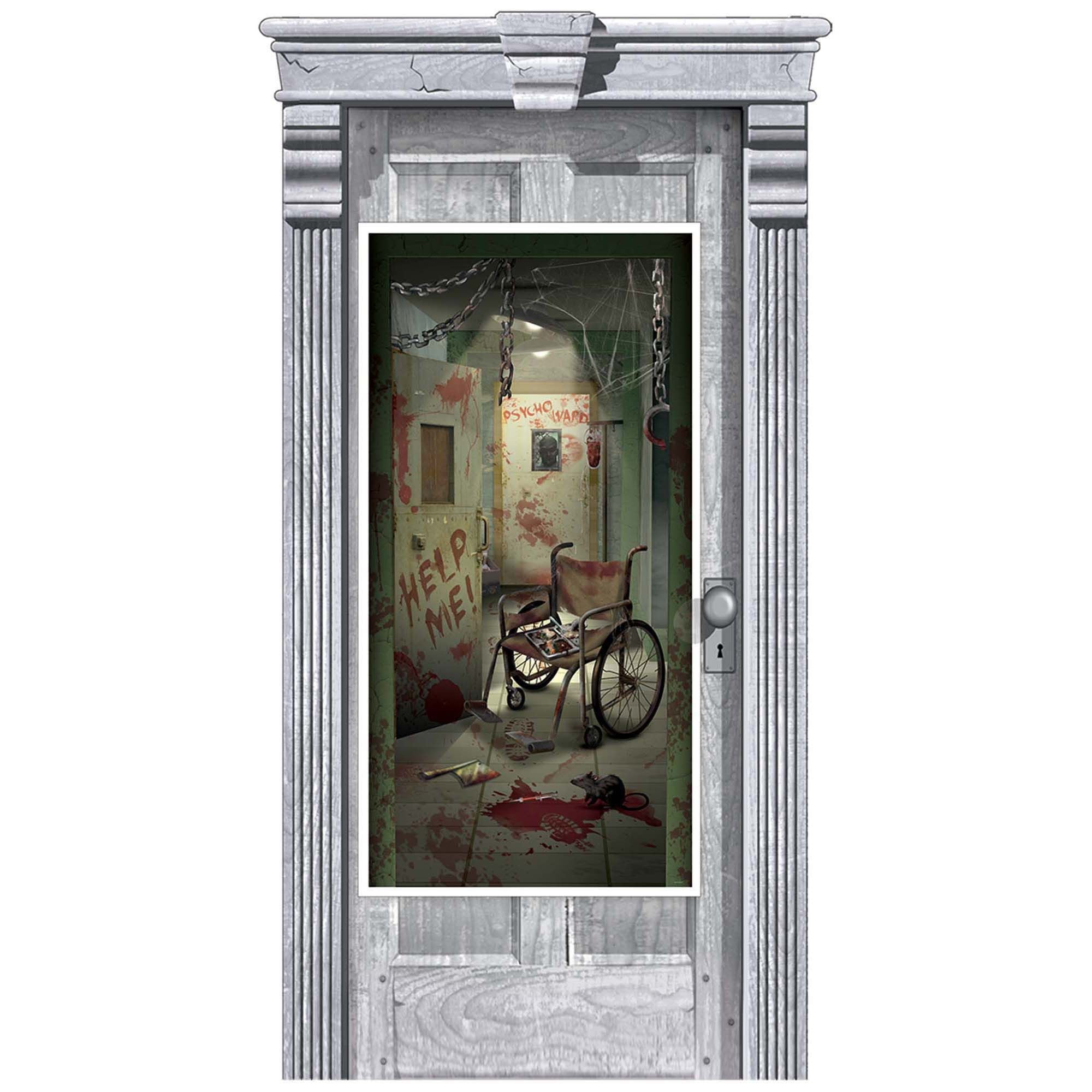 Couloir asile - Décoration de porte