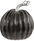 Citrouille noire brillant -  - Boo'tik d'Halloween