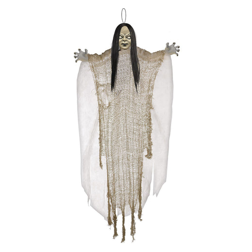 Décoration fille effrayante suspendue (24")