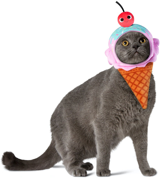 Ice Cream Waffle Cone Costume for Pets
