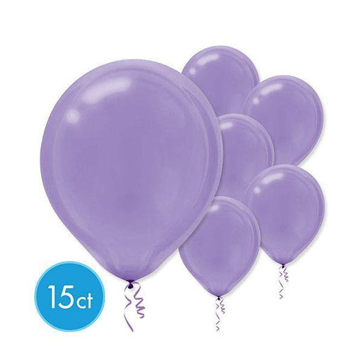 Ballons en latex de 12 po - Violet (15/pqt.) - Ballons - Boo'tik d'Halloween