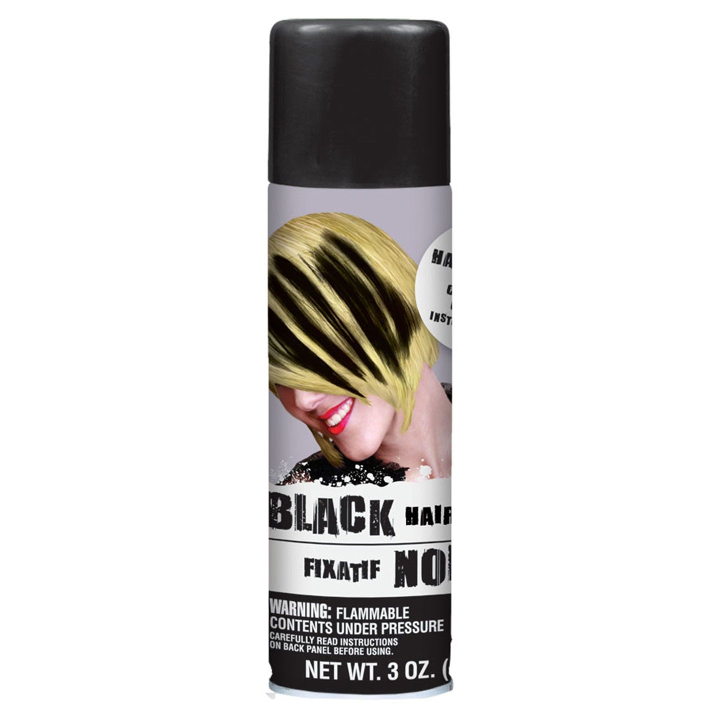 Laque pour cheveux - Noir