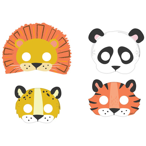 Paper Masks - Jungle (8/pkg)