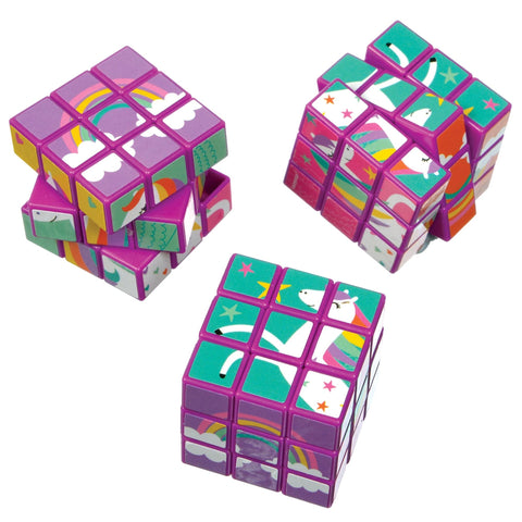 Unicorn Puzzle Cube High Count Favor