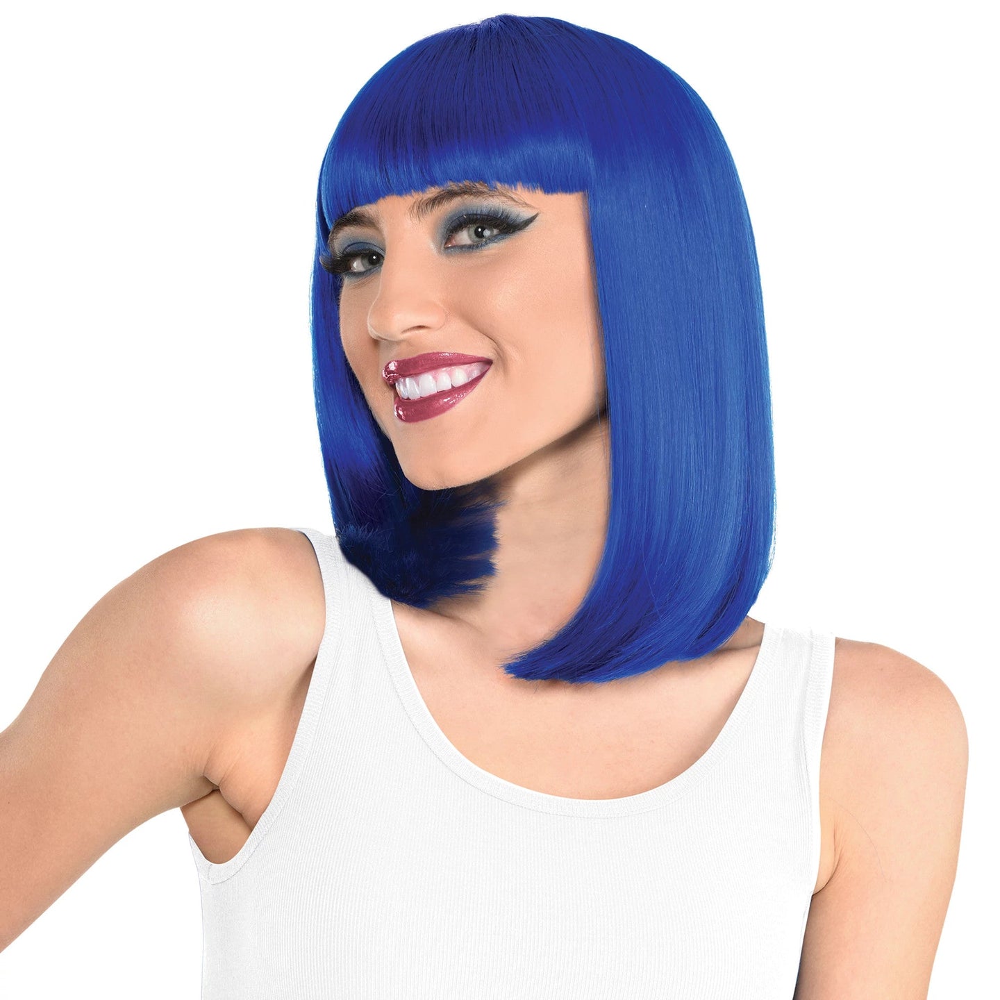 Perruque Bob - Blue