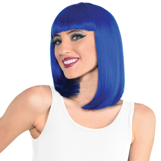 Perruque Bob - Blue