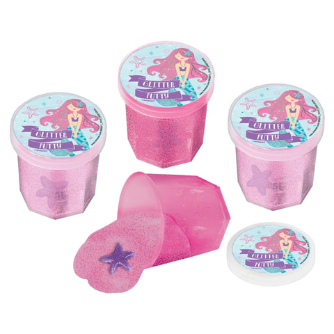 Mermaid Glitter Putty High Count Favor