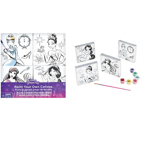 ©Disney Princess Color Your Own Canvas