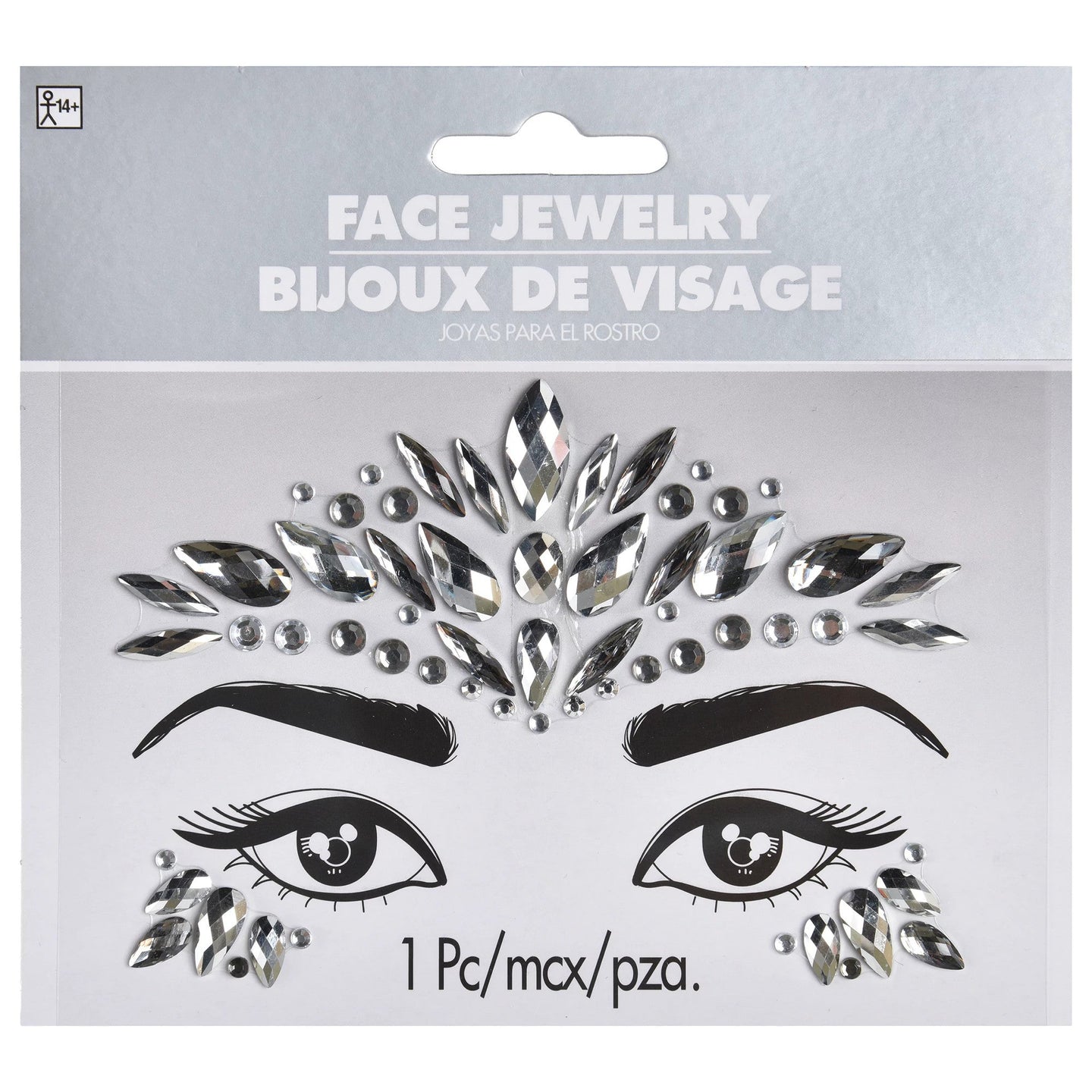 Face Jewelry - Silver