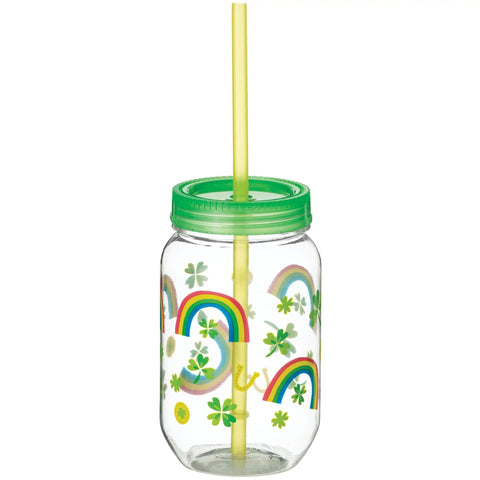 Rainbow Mason Jar - Summer