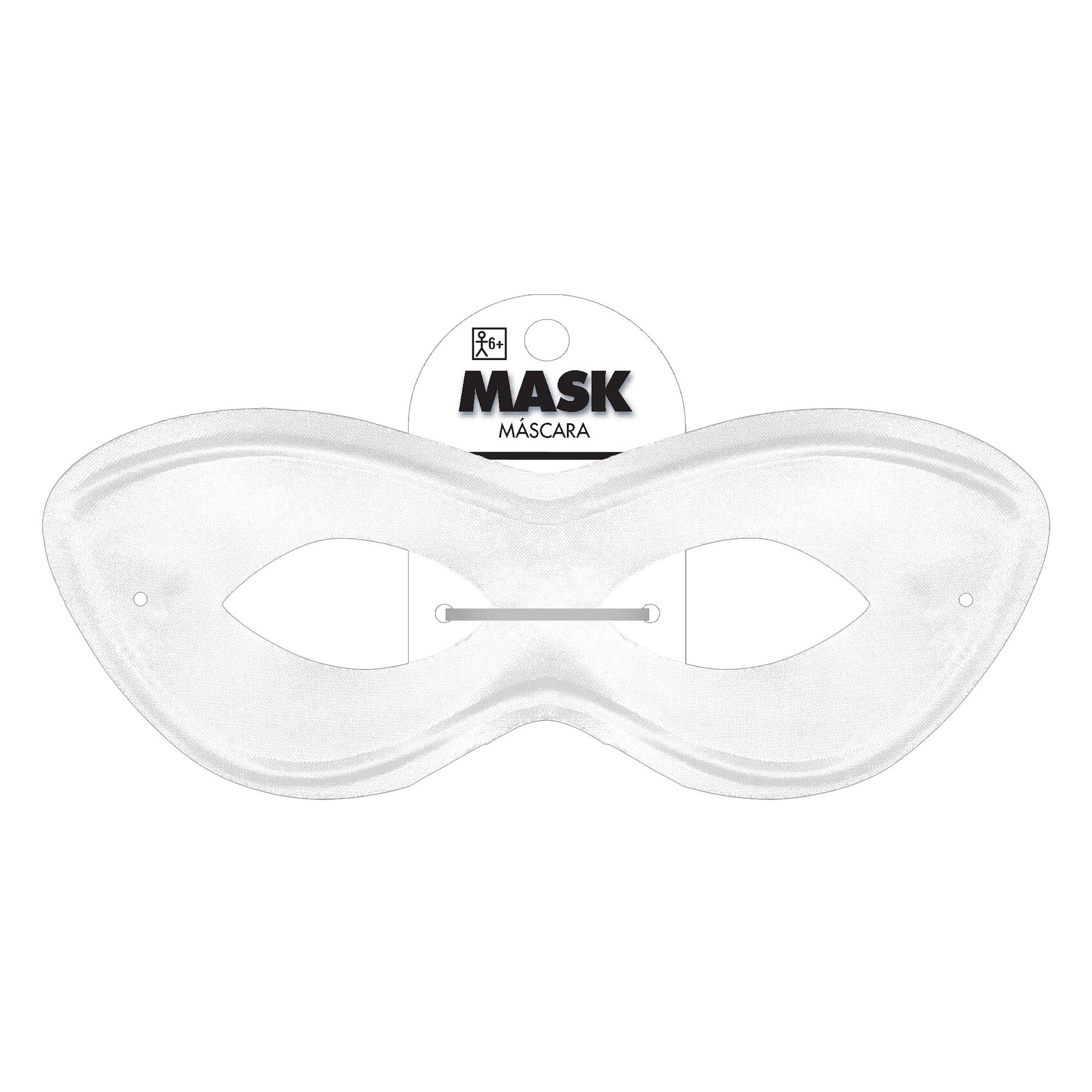 Masque de super héros - Blanc